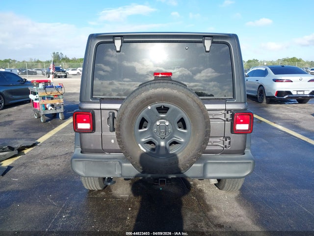 44823403 :رقم المزاد ، 1C4PJXDG5RW247438 vin ، 2024 Jeep Wrangler 4-door Sport 4x4 مزاد بيع