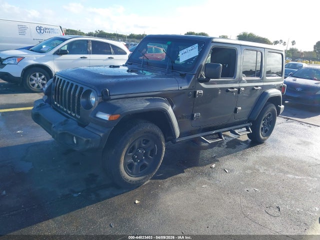 44823403 :رقم المزاد ، 1C4PJXDG5RW247438 vin ، 2024 Jeep Wrangler 4-door Sport 4x4 مزاد بيع