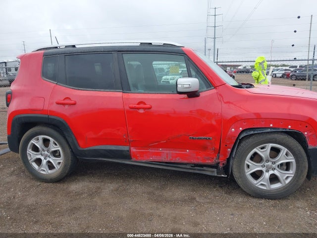 2018 Jeep Renegade Limited Fwd მანქანა იყიდება აუქციონზე, vin: ZACCJADB1JPH49705, აუქციონის ნომერი: 44823480