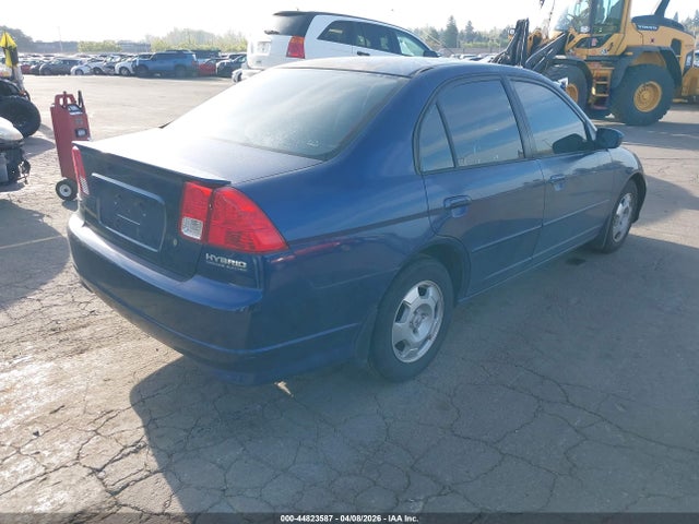Продажа на аукционе авто 2005 Honda Civic Hybrid, vin: JHMES96615S019456, номер лота: 44823587
