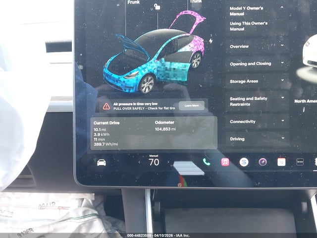Продажа на аукционе авто 2020 Tesla Model Y Long Range Dual Motor All-wheel Drive, vin: 5YJYGDEE6LF035965, номер лота: 44823589
