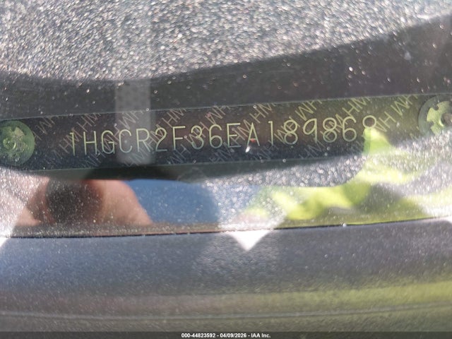 2014 Honda Accord Lx მანქანა იყიდება აუქციონზე, vin: 1HGCR2F36EA189868, აუქციონის ნომერი: 44823592