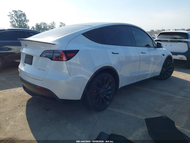2021 Tesla Model Y Performance Dual Motor All-wheel Drive მანქანა იყიდება აუქციონზე, vin: 5YJYGDEF0MF146442, აუქციონის ნომერი: 44823683