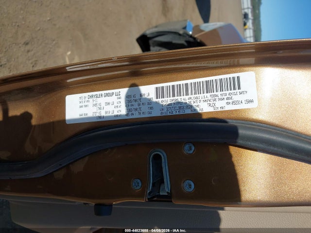 2011 Ram Ram 2500 Slt მანქანა იყიდება აუქციონზე, vin: 3D7UT2CL9BG619520, აუქციონის ნომერი: 44823688