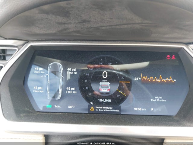 44823734 :رقم المزاد ، 5YJSA1CP3DFP23840 vin ، 2013 Tesla Model S Performance مزاد بيع
