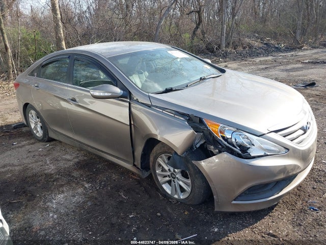 2014 Hyundai Sonata Gls მანქანა იყიდება აუქციონზე, vin: 5NPEB4AC4EH878668, აუქციონის ნომერი: 44823747