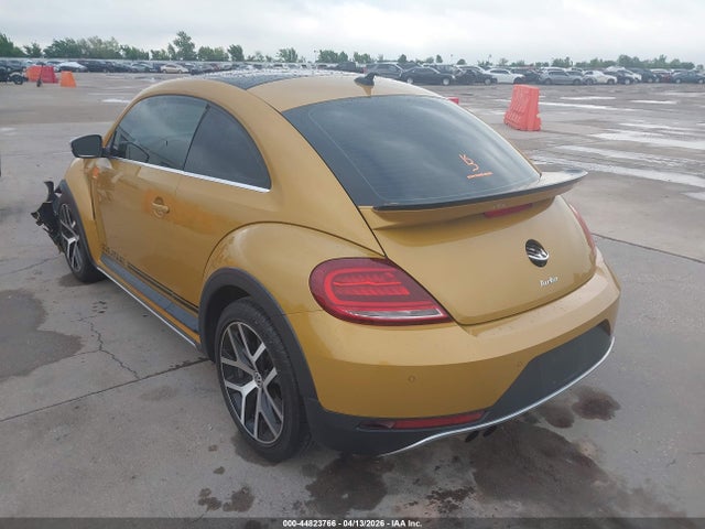 2017 Volkswagen Beetle 1.8t Dune მანქანა იყიდება აუქციონზე, vin: 3VWS17AT8HM630460, აუქციონის ნომერი: 44823766