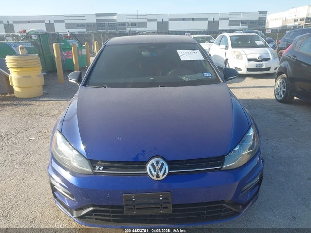44823781 :رقم المزاد ، WVWWF7AUXJW063740 vin ، 2018 Volkswagen Golf R 2.0t W/dcc   Navigation مزاد بيع