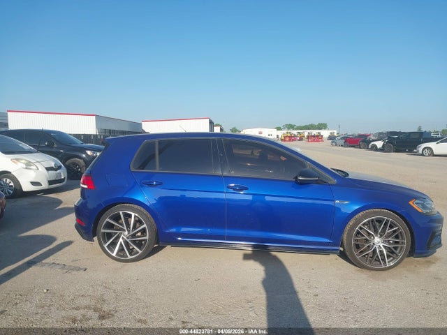 44823781 :رقم المزاد ، WVWWF7AUXJW063740 vin ، 2018 Volkswagen Golf R 2.0t W/dcc   Navigation مزاد بيع