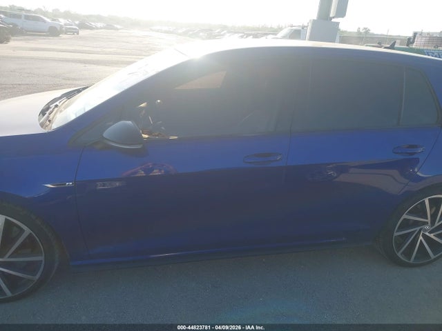 44823781 :رقم المزاد ، WVWWF7AUXJW063740 vin ، 2018 Volkswagen Golf R 2.0t W/dcc   Navigation مزاد بيع