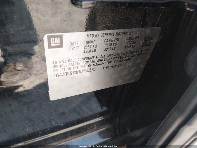 Продаж на аукціоні авто 2017 Buick Lacrosse Premium, vin: 1G4ZR5SS3HU195326, номер лоту: 44823825