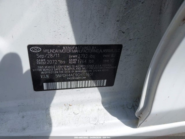 2012 HYUNDAI ELANTRA 5NPDH4AE9CH111651 Photo 8