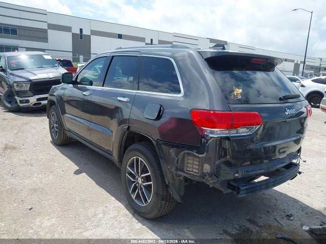 2018 Jeep Grand Cherokee Limited 4x2 მანქანა იყიდება აუქციონზე, vin: 1C4RJEBG4JC444283, აუქციონის ნომერი: 44823902
