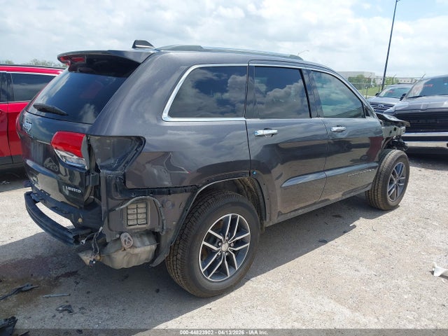 2018 Jeep Grand Cherokee Limited 4x2 მანქანა იყიდება აუქციონზე, vin: 1C4RJEBG4JC444283, აუქციონის ნომერი: 44823902