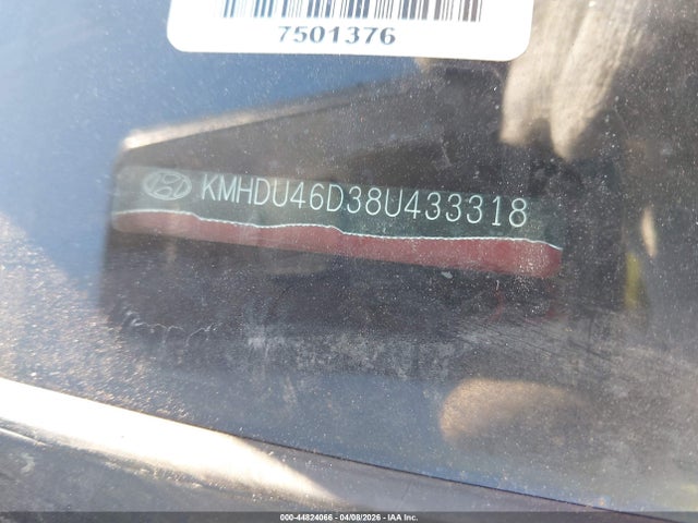 Продаж на аукціоні авто 2008 Hyundai Elantra Gls/se, vin: KMHDU46D38U433318, номер лоту: 44824066