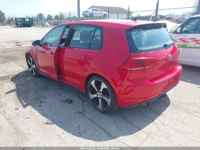 Aukcja sprzedaży 2015 Volkswagen Golf Gti 2.0t S 4-door, vin: 3VW4T7AU3FM020541, numer aukcji: 44824113