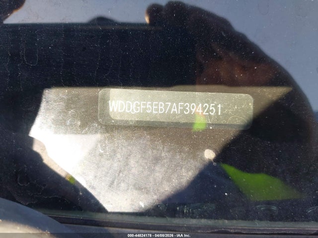 44824178 :رقم المزاد ، WDDGF5EB7AF394251 vin ، 2010 Mercedes-benz C 300 Sport مزاد بيع