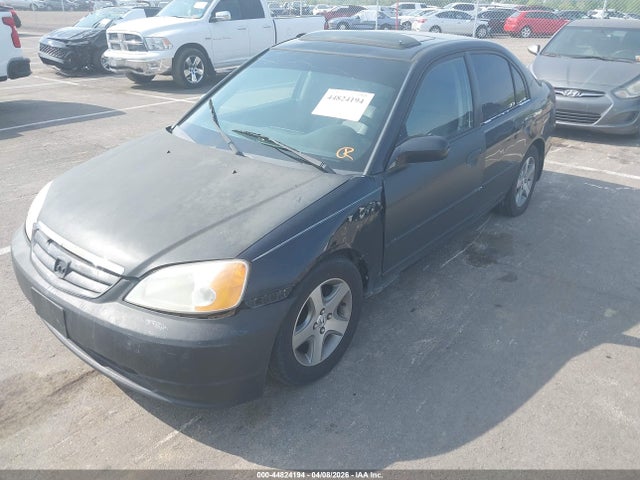 2001 HONDA CIVIC 2HGES26721H521896 Photo 1
