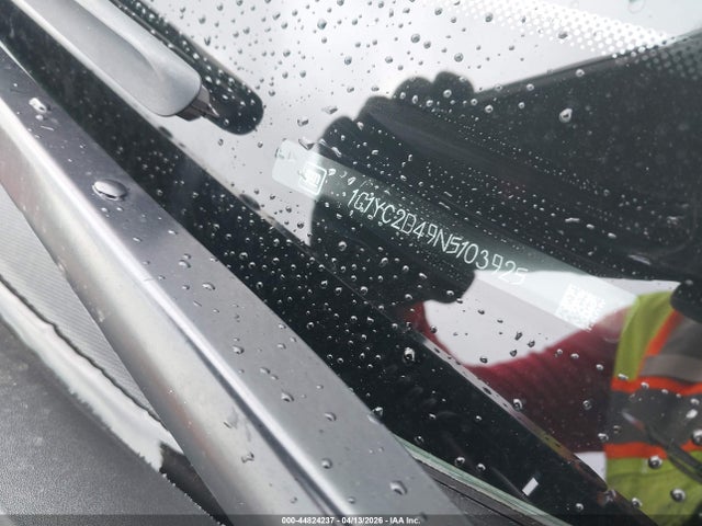 2022 Chevrolet Corvette Stingray მანქანა იყიდება აუქციონზე, vin: 1G1YC2D49N5103925, აუქციონის ნომერი: 44824237