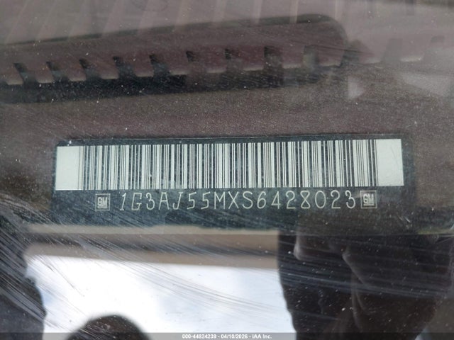 Aukcja sprzedaży 1995 Oldsmobile Ciera Sl, vin: 1G3AJ55MXS6428023, numer aukcji: 44824239