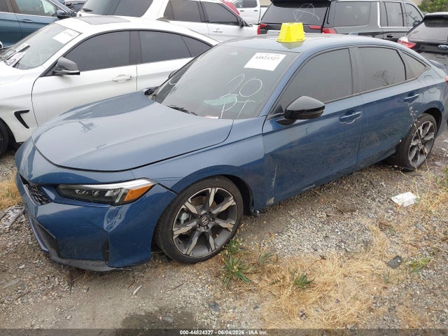 44824327 :رقم المزاد ، 2HGFE4F81SH342752 vin ، 2025 Honda Civic Hybrid Sport/sport Touring مزاد بيع