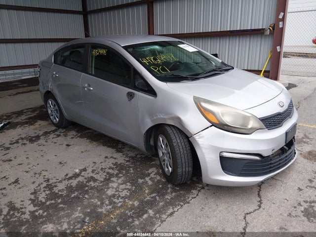 2016 Kia Rio Lx მანქანა იყიდება აუქციონზე, vin: KNADM4A38G6678537, აუქციონის ნომერი: 44824448