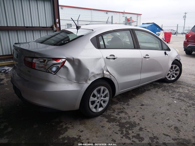 2016 Kia Rio Lx მანქანა იყიდება აუქციონზე, vin: KNADM4A38G6678537, აუქციონის ნომერი: 44824448