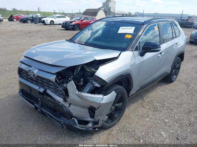 44824451 :رقم المزاد ، 2T3E6RFV4MW027473 vin ، 2021 Toyota Rav4 Hybrid Xse مزاد بيع