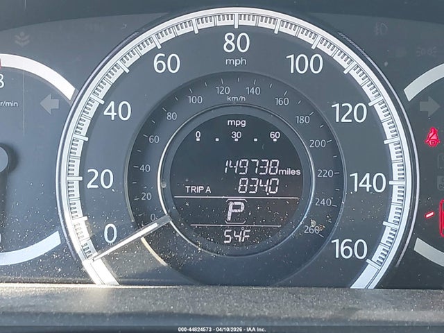 2014 Honda Accord Ex მანქანა იყიდება აუქციონზე, vin: 1HGCR2F72EA178191, აუქციონის ნომერი: 44824573