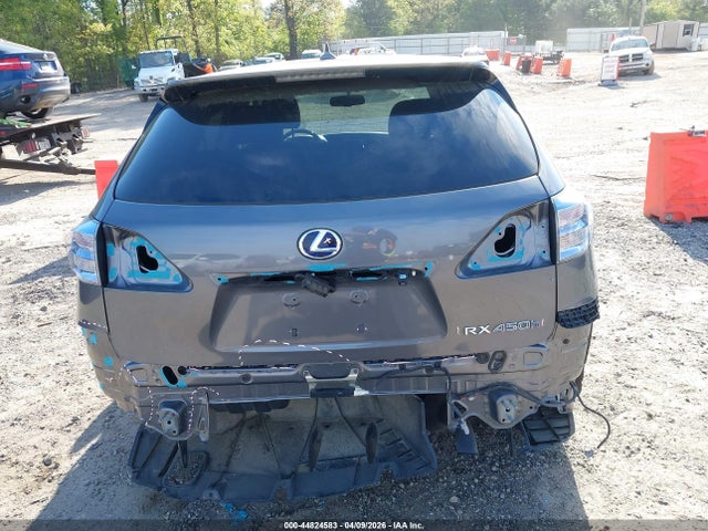 2012 Lexus Rx 450h მანქანა იყიდება აუქციონზე, vin: JTJZB1BA0C2406198, აუქციონის ნომერი: 44824583