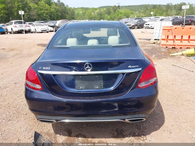 Продаж на аукціоні авто 2016 Mercedes-benz C 300 4matic, vin: 55SWF4KB3GU128371, номер лоту: 44824614