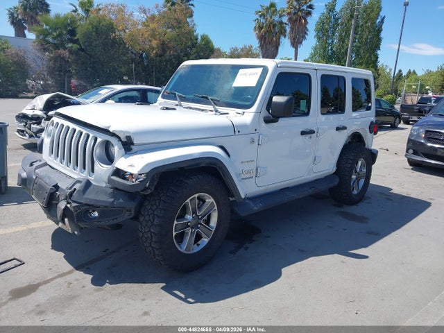 44824688 :رقم المزاد ، 1C4HJXEN0LW247842 vin ، 2020 Jeep Wrangler Unlimited Sahara 4x4 مزاد بيع