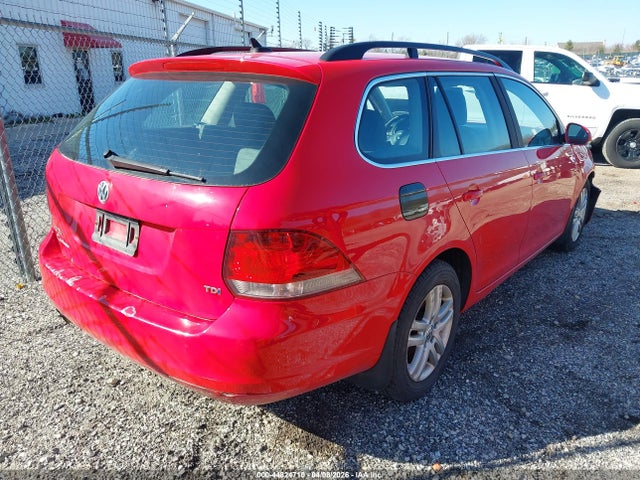 2014 Volkswagen Jetta Sportwagen 2.0l Tdi მანქანა იყიდება აუქციონზე, vin: 3VWPL7AJ9EM618845, აუქციონის ნომერი: 44824710