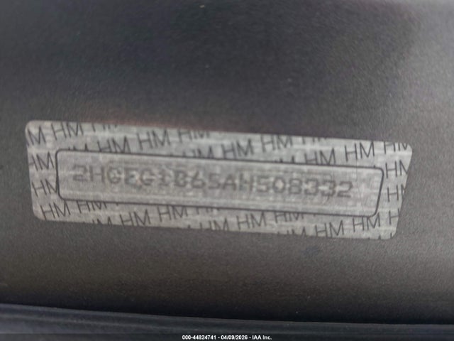 2010 Honda Civic Lx მანქანა იყიდება აუქციონზე, vin: 2HGFG1B65AH508332, აუქციონის ნომერი: 44824741