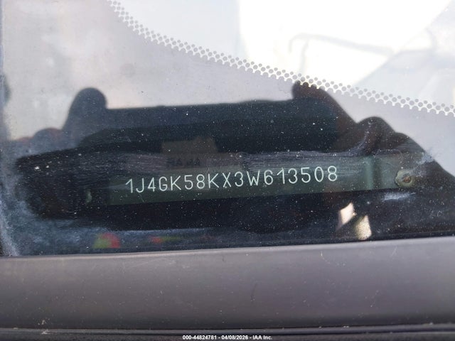Aukcja sprzedaży 2003 Jeep Liberty Limited Edition, vin: 1J4GK58KX3W613508, numer aukcji: 44824781