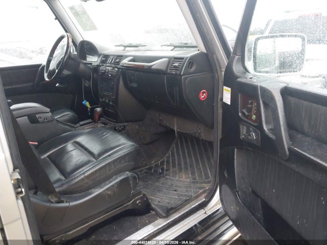 44824820 :رقم المزاد ، WDCYR49E74X145400 vin ، 2004 Mercedes-benz G 500 4matic مزاد بيع