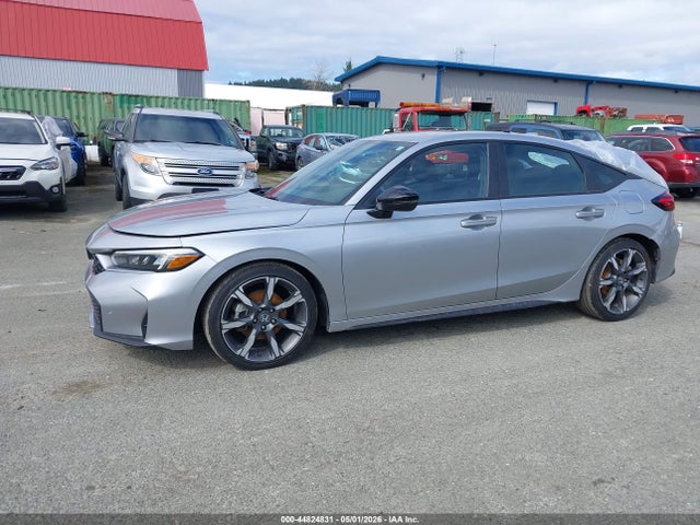 44824831 :رقم المزاد ، 19XFL4H92SE001642 vin ، 2025 Honda Civic Hybrid Sport Touring مزاد بيع