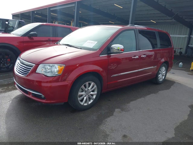 Продажа на аукционе авто 2016 Chrysler Town & Country Limited Platinum, vin: 2C4RC1GG1GR135382, номер лота: 44824872