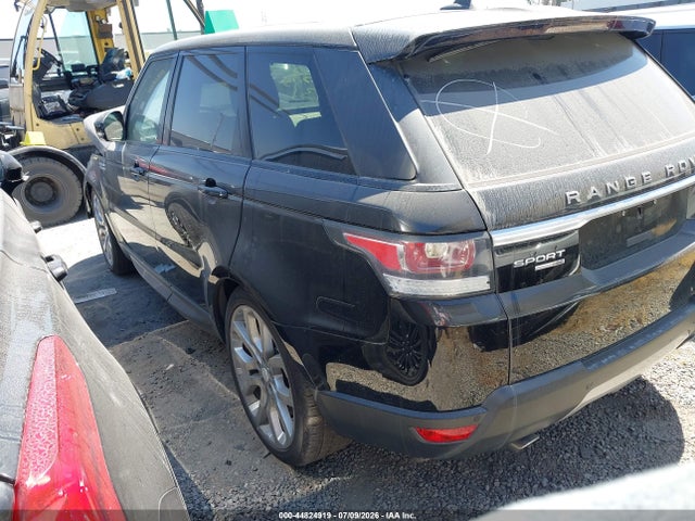 2015 Land Rover Range Rover Sport 3.0l V6 Supercharged Hse მანქანა იყიდება აუქციონზე, vin: SALWR2VF0FA537665, აუქციონის ნომერი: 44824919