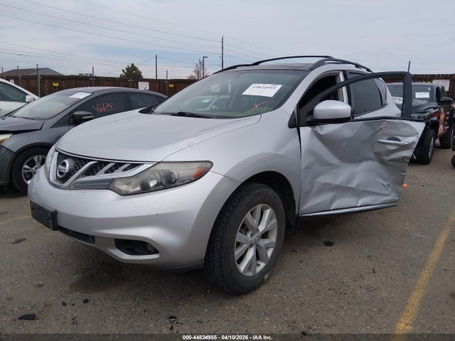 2011 Nissan Murano Sv მანქანა იყიდება აუქციონზე, vin: JN8AZ1MW5BW163228, აუქციონის ნომერი: 44824955