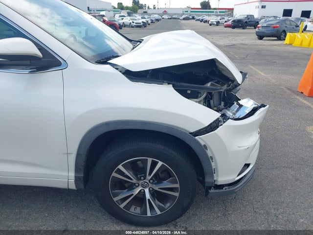 5TDKKRFHXGS124532 Toyota Highlander Xle V6