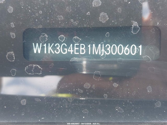 Продажа на аукционе авто 2021 Mercedes-benz A 220, vin: W1K3G4EB1MJ300601, номер лота: 44825007