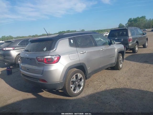 44825033 :رقم المزاد ، 3C4NJDCB2KT596256 vin ، 2019 Jeep Compass Limited 4x4 مزاد بيع