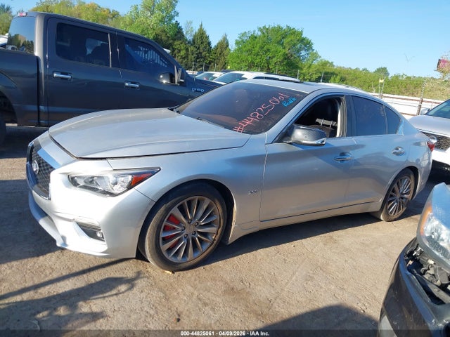Продажа на аукционе авто 2018 Infiniti Q50 3.0t Luxe, vin: JN1EV7AP6JM350970, номер лота: 44825061