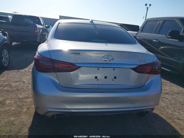 Продажа на аукционе авто 2018 Infiniti Q50 3.0t Luxe, vin: JN1EV7AP6JM350970, номер лота: 44825061