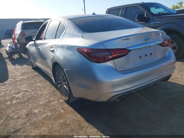 Продажа на аукционе авто 2018 Infiniti Q50 3.0t Luxe, vin: JN1EV7AP6JM350970, номер лота: 44825061