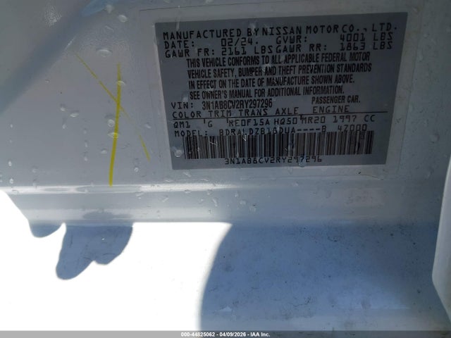 2024 NISSAN SENTRA 3N1AB8CV2RY297296 Photo 8