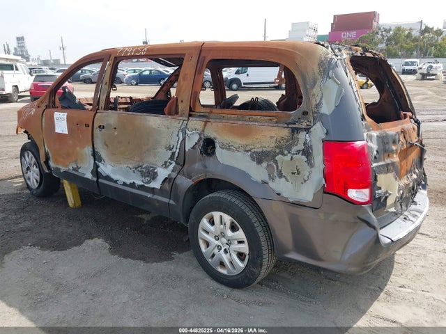 44825225 :رقم المزاد ، 2C4RDGBG9JR296156 vin ، 2018 Dodge Grand Caravan Se مزاد بيع