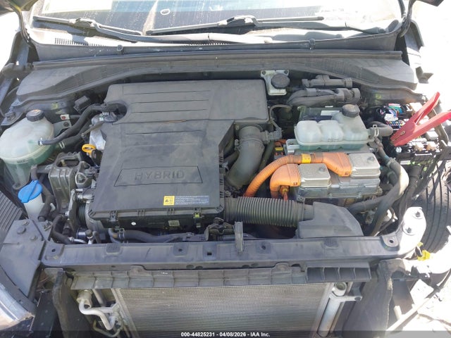KMHC65LC8JU073539 Hyundai Ioniq Hybrid Blue