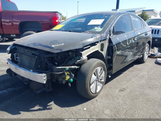 KMHC65LC8JU073539 Hyundai Ioniq Hybrid Blue